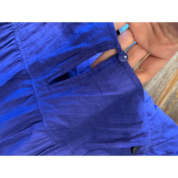 J Jill Tiered Dress Purple Maxi Dress Sleeveless Woman's XLarge XL Fairycore - Picture 11 of 14